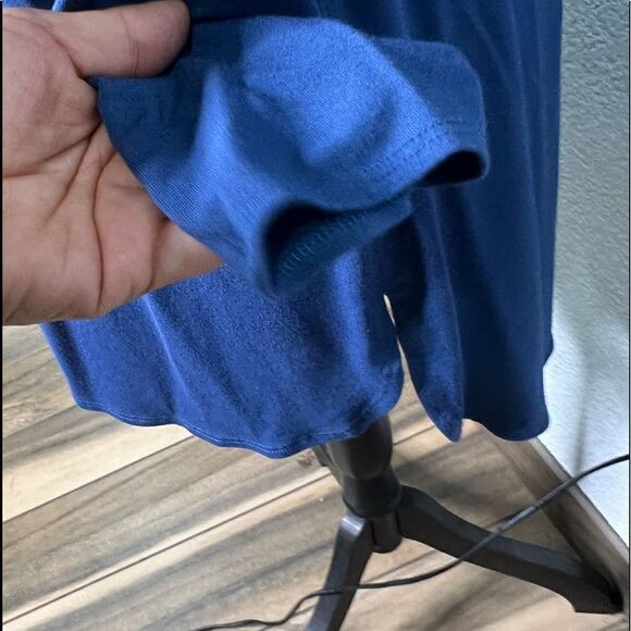 Eileen Fisher Long Sleeve Blue Tunic Blouse Casual  Sz small - Picture 11 of 15